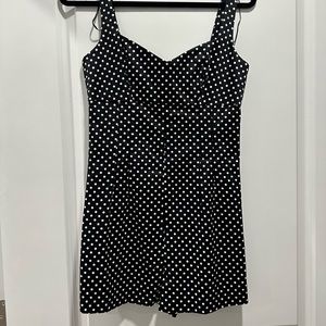 NWOT polka dot Zara romper